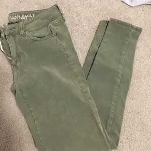 american eagle jeggins